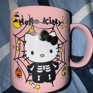 Hello Kitty Skeleton mug